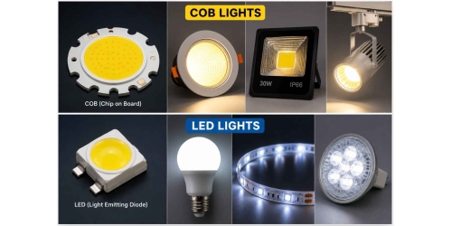 COB-ljus vs LED: nyckelskillnader, ljusstyrka, effektivitet och vilket är bättre?