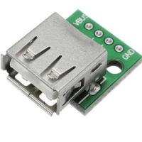 USB Typ-A kvinnlig Breakout Board: Pinout, typer och användningsområden